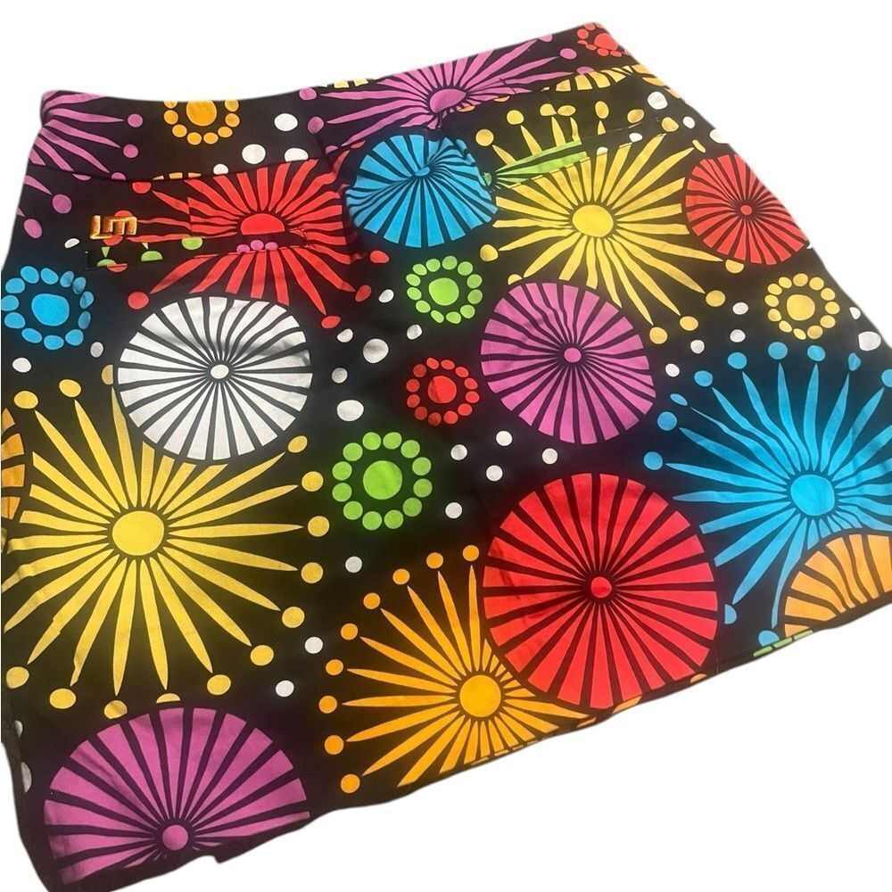 Loud mouth ladies size 2 Colorful Patterned Women's Skirt like new